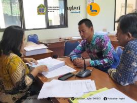 Desk Penyusunan Laporan Bulanan dan SPJ Bulan April
